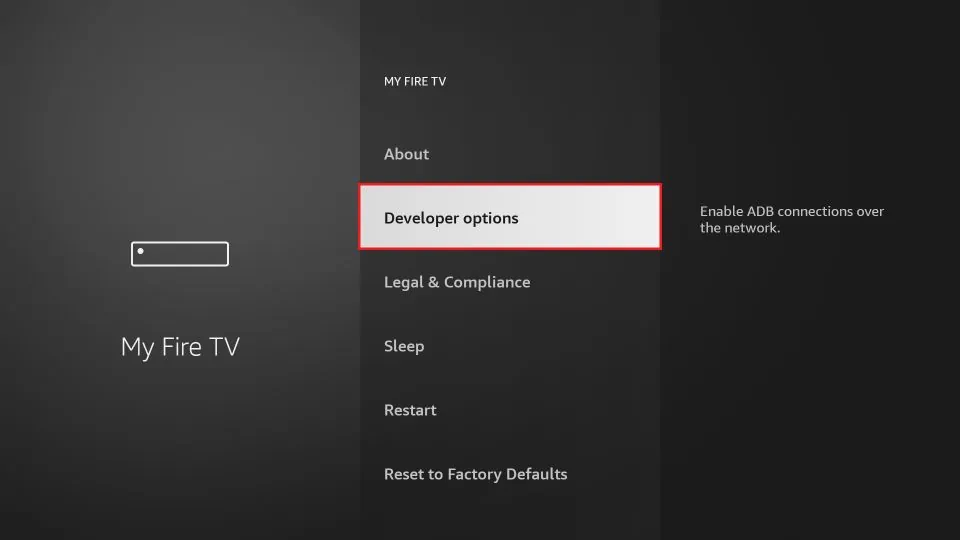 How to Get Developer Options Back on Firestick